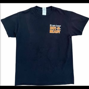 Little cesars black tee medium